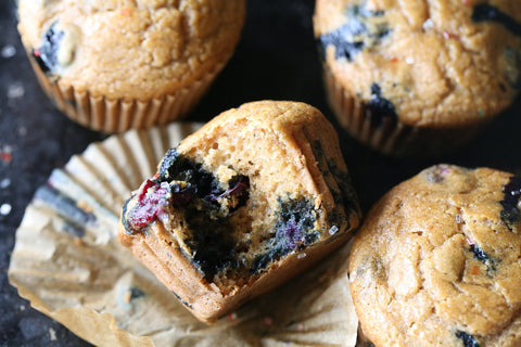 Legit Blueberry Muffins