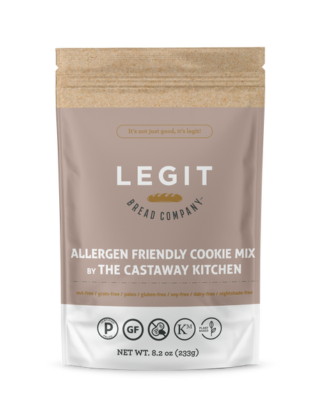 Allergen Friendly Cookie Mix by The Castaway Kitchen