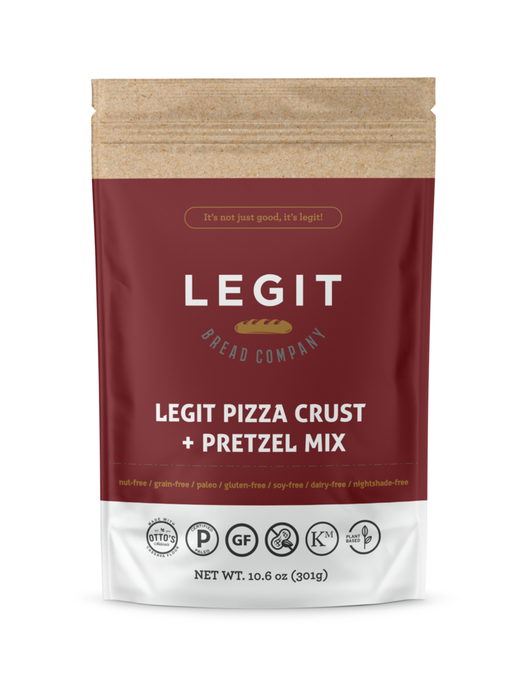 Legit Pizza Crust + Pretzel Mix